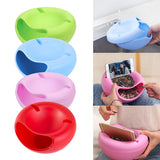 Bol fruits assiette avec support pour téléphone - zoodus